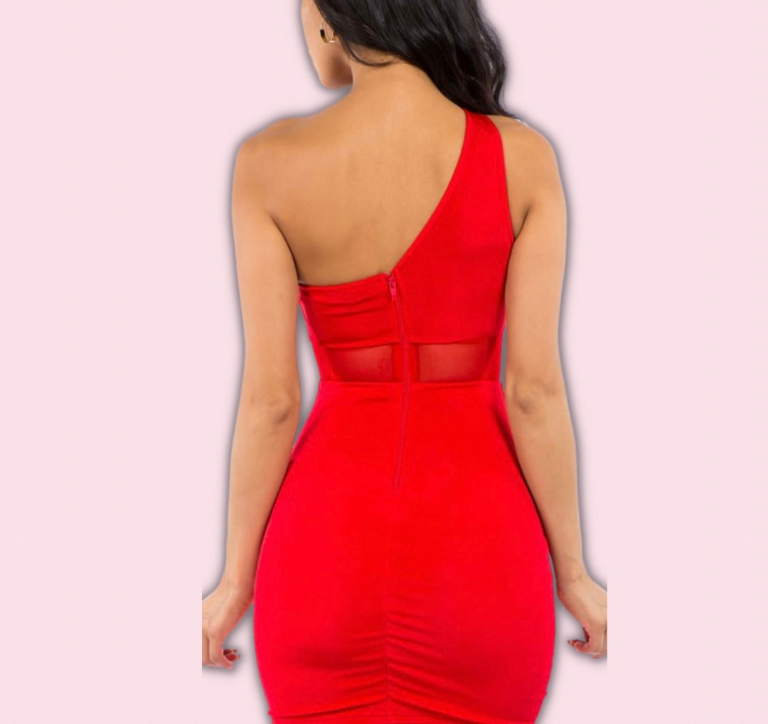 CUPIDS KISS BODYCON DRESS