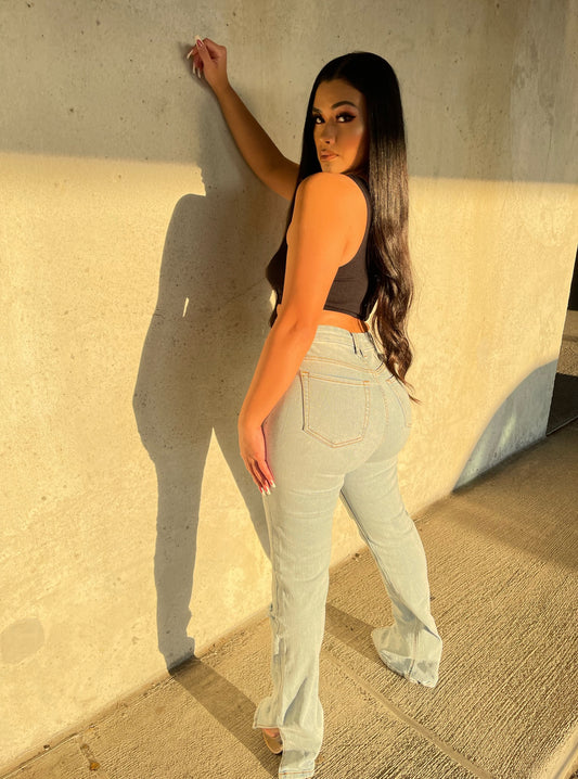 90’s SAND WASH DISTRESS DENIM