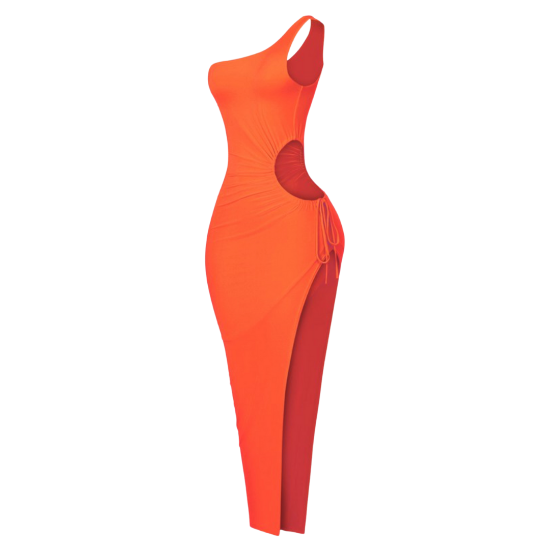 Blaze Orange Maxi Dress - Sexy Orange Outfit